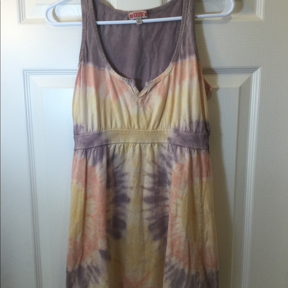 Adorable Tie Dye sleeveless dress